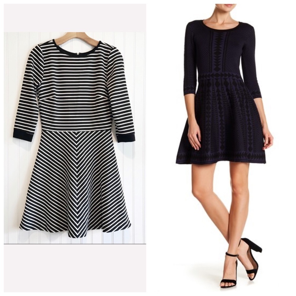 ⭐️ 3 for $25 Black and White Dress